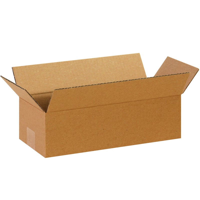 BOX USA Shipping Boxes 14"L x 6"W x 4"H 25-Pack Long Corrugated Boxes for Moving, Shipping, Mailing, Packing, Packaging and Storage - Image 1